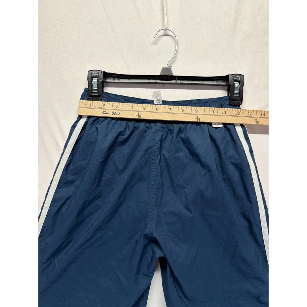 Adidas Originals Board Shorts Mens‎ XS Blue White 3 Stripes Mesh Lined Swimwear